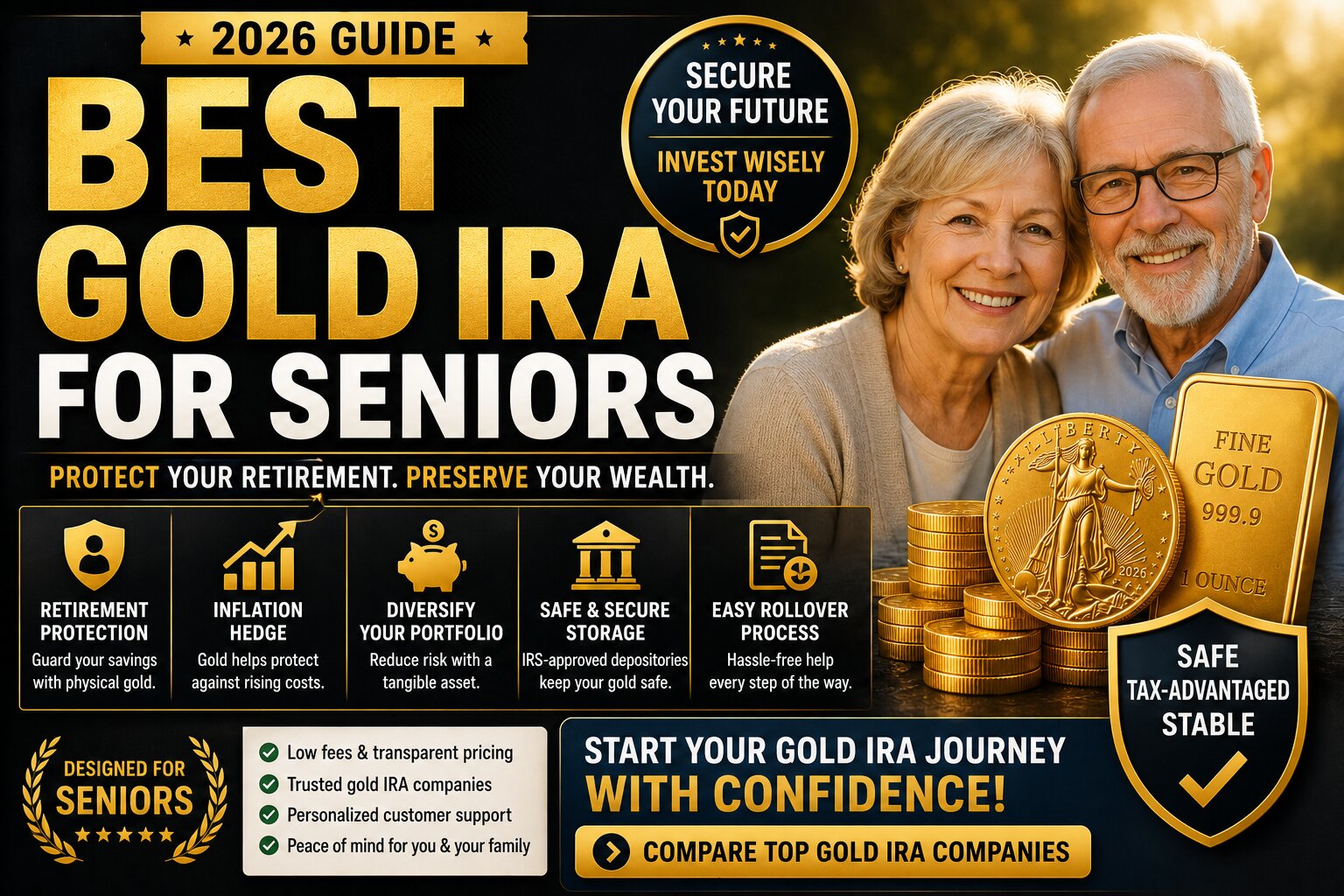 Best Gold IRA for Seniors 2026 retirement guide
