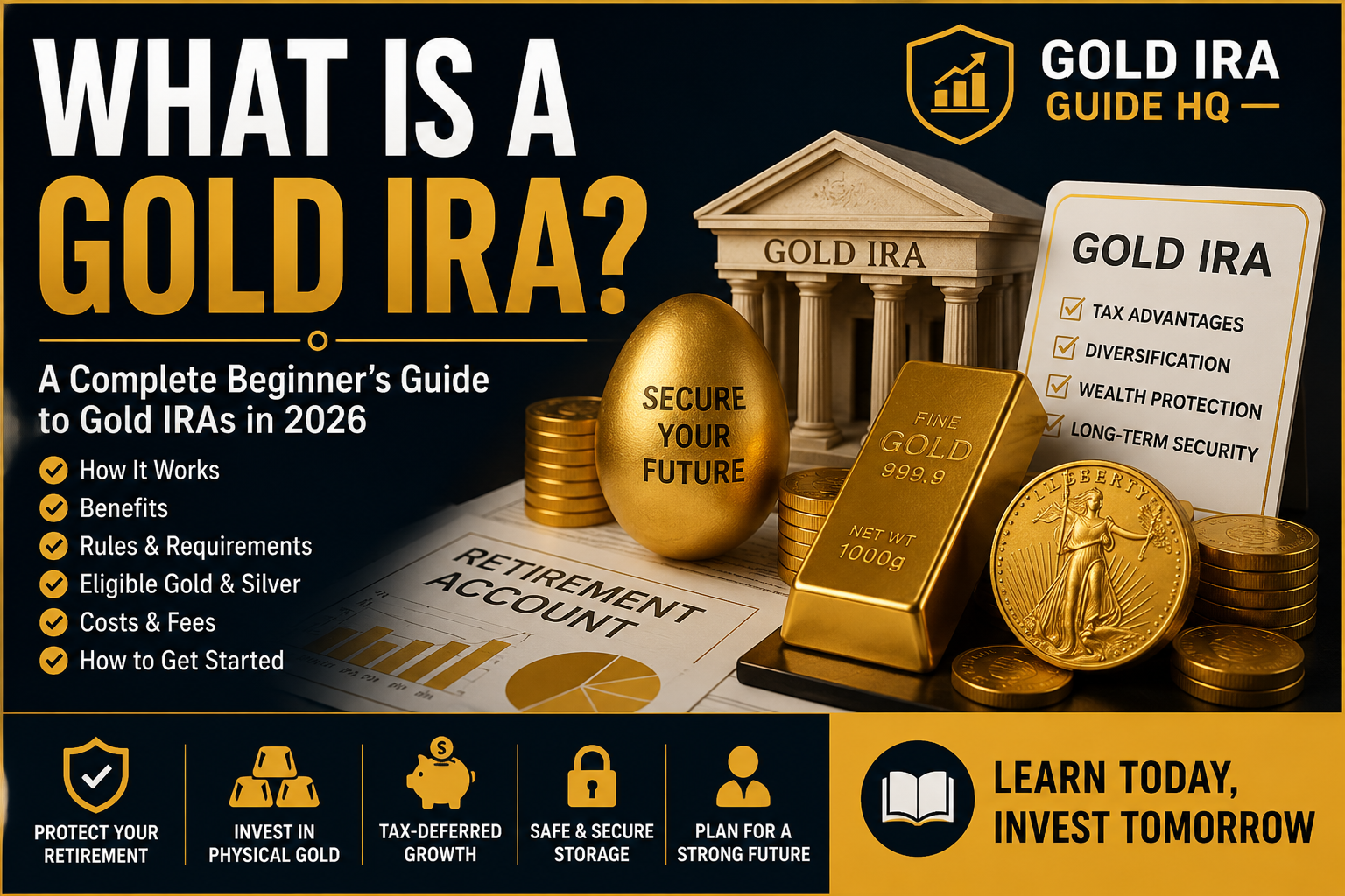 What is a Gold IRA beginner guide explaining precious metals retirement accounts